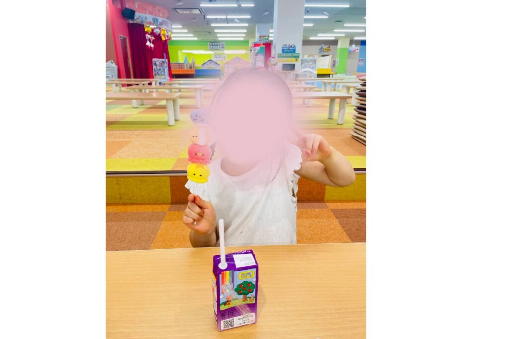 ファンタジーキッズリゾートの休憩スペース